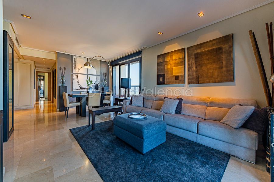 Beautiful penthouse with magnificent views over Valencia City