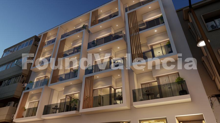 ​New promotion of coastal apartments in Altea Alicante.
