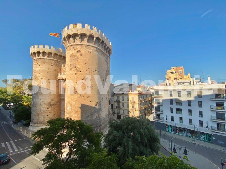 Apartment with Views of Torres de Quart in Botánico
