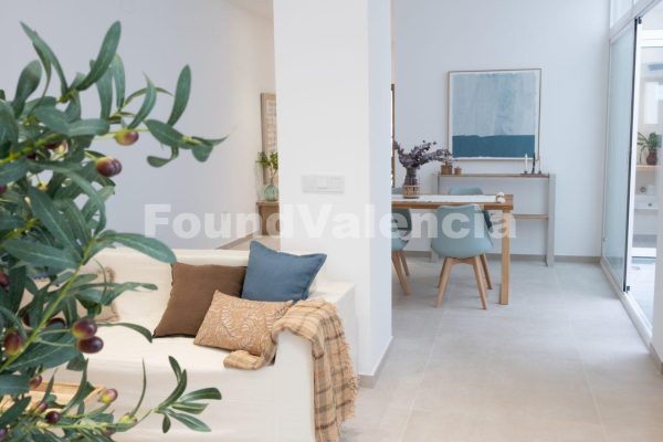 A Newly Renovated Ground Floor Home with Private Patio